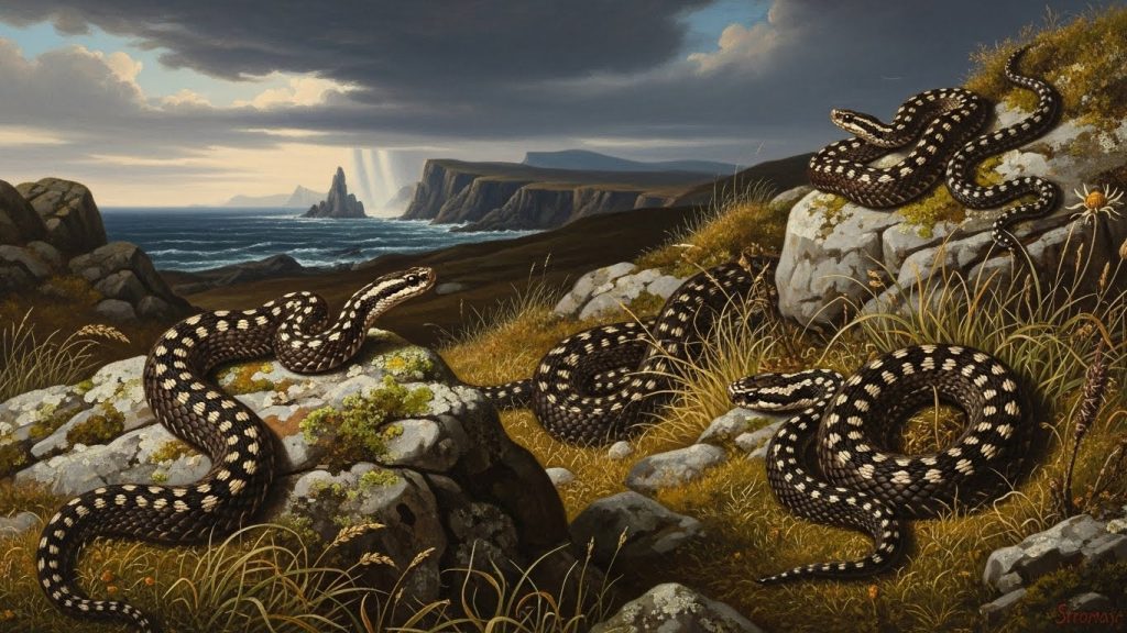 adders of Stroma Island